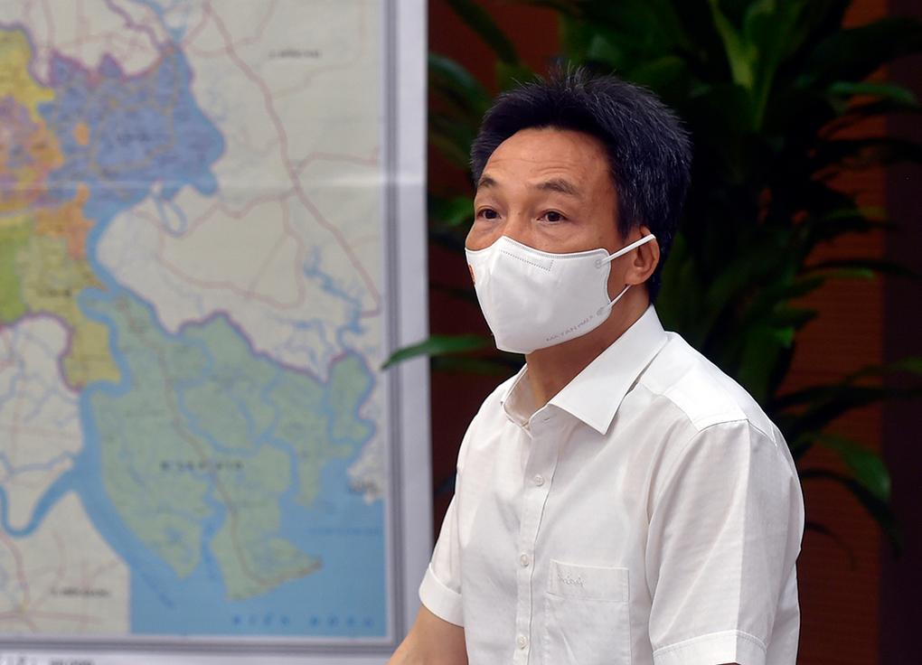 Phó thủ tướng Vũ Đức Đam họp trực tuyến với các địa phương về phòng chống Covid-19.