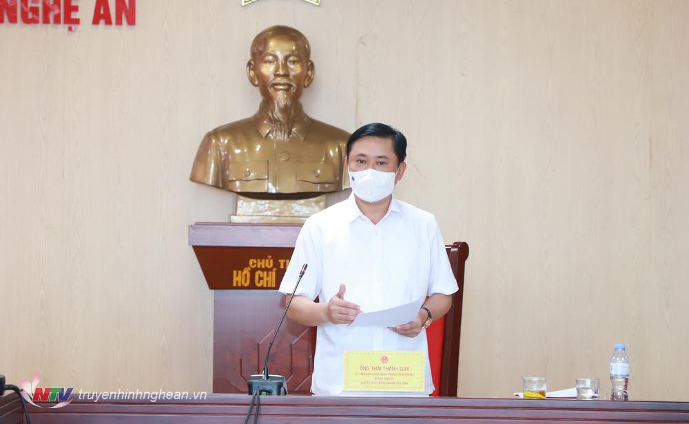 Bí thư Tỉnh uỷ, PG88 go Bắn cá HĐND tỉnh Thái Thanh Quý phát biểu kết luận cuộc họp.