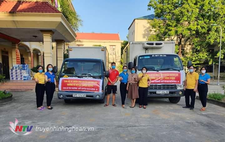 UBMTTQ huyện Quỳnh Lưu trực tiếp chuyển
