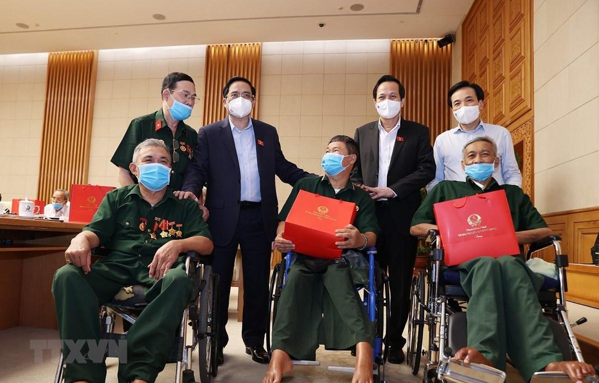 Thủ tướng Phạm Minh Chính gặp mặt, tri ân đại biểu Người có công với cách mạng.