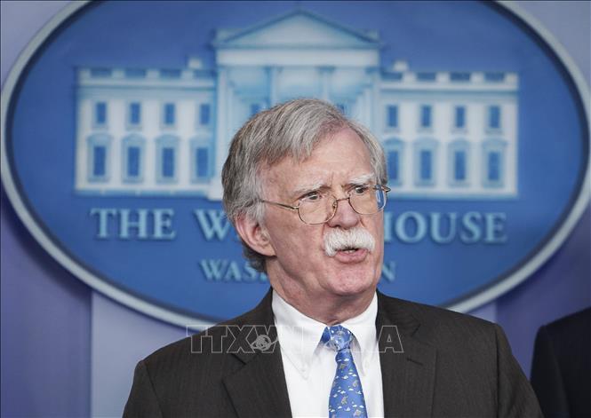 Cố vấn An ninh quốc gia Mỹ John Bolton.