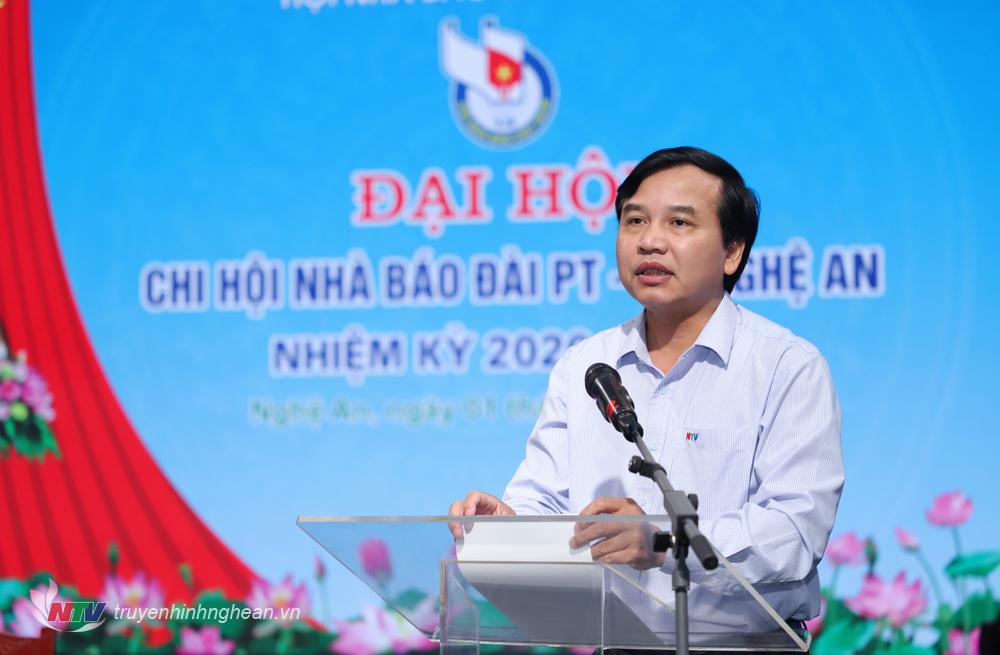 Đồng chí Nguyễn Như Khôi - Tỉnh ủy viên, Giám đốc Đài PTTH PG88 go Bắn cá phát biểu tại PG88 go Nạp Rút Tiền.