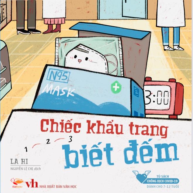 Bìa sách Chiếc khẩu trang biết đếm.