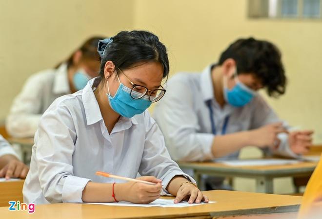 Thí sinh tham gia kỳ thi tốt nghiệp THPT đợt 1 năm 2020. 