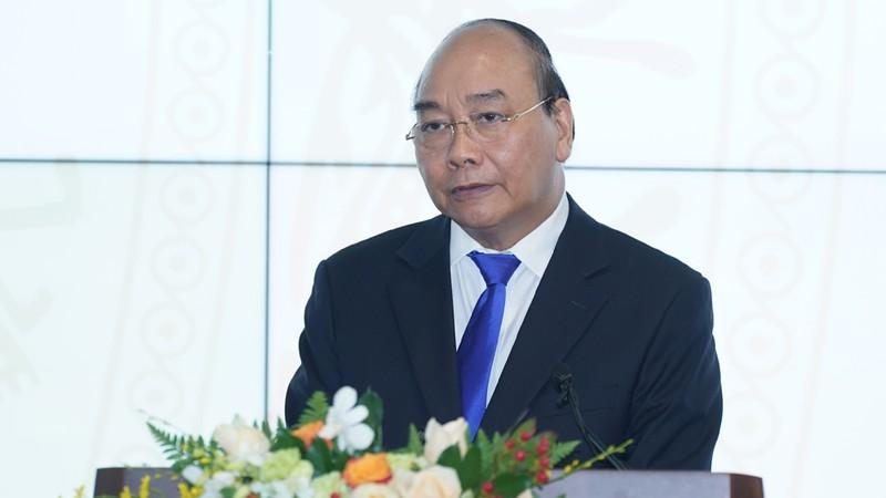 Thủ tướng Nguyễn Xuân Phúc phát biểu tại buổi lễ