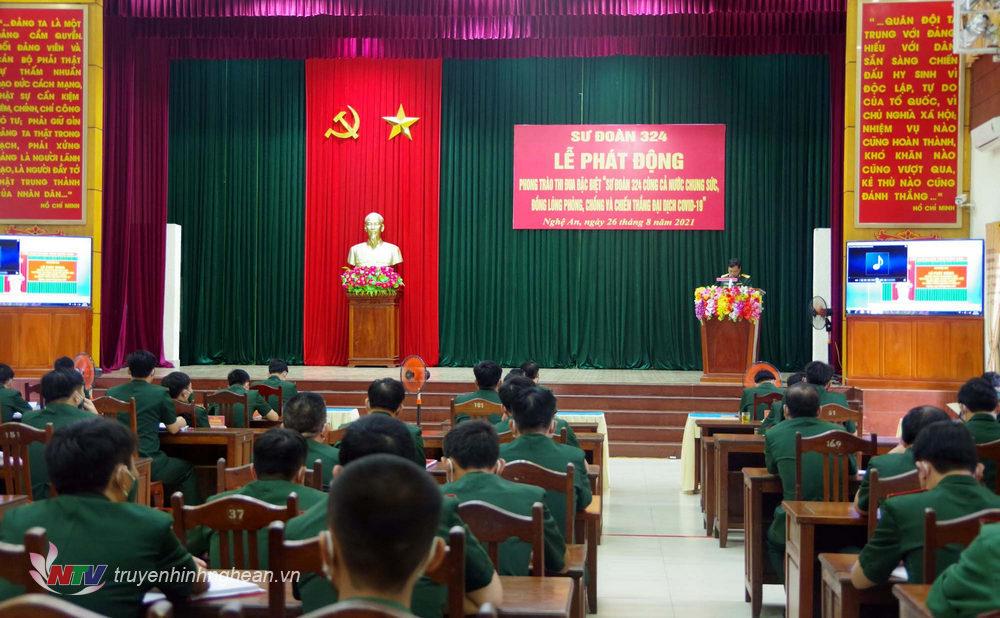 Toàn cảnh lễ phát động.