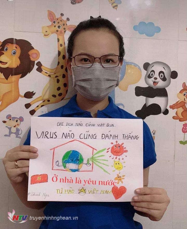 Đoàn xã đã chọn lọc các câu Slogan thể hiện sự dí dỏm theo vần điệu tên của mỗi người để đăng tải lên trang mạng Fecebook, Zalo chính thống của tổ chức để lan tỏa tinh thần chống dịch đến với cộng đồng.