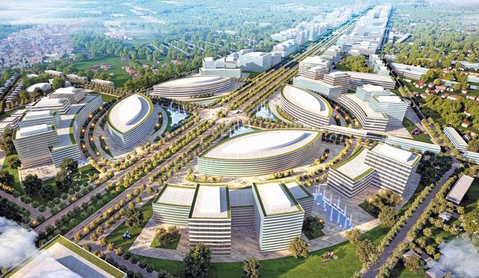 Phối cảnh đại lộ Vinh. (Tư liệu)
