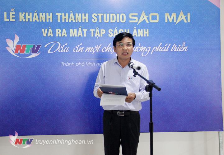  Đồng chí Nguyễn Như Khôi - Tỉnh ủy viên, Giám đốc Đài PT-TH PG88 go Bắn cá phát biểu tại buổi lễ.  ​
