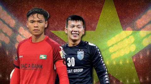 Nguyên Mạnh và Văn Công là chốt chặn quan trọng của cả SLNA lẫn Hà Nội FC