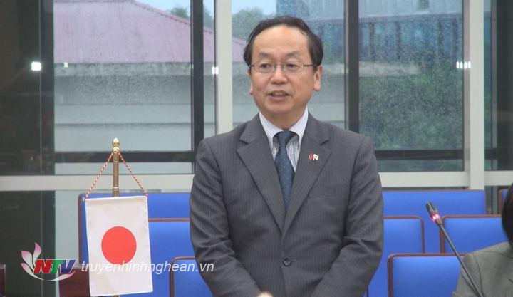 Ông Tetsuo Konaka - Trưởng đại diện JICA phát biểu