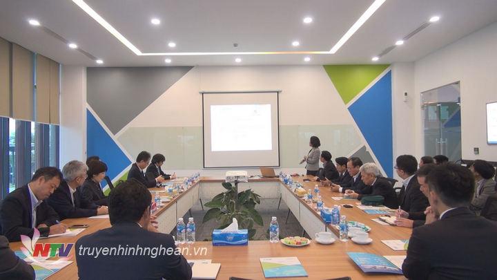 Các cơ quan, doanh nghiệp Nhật Bản có buổi làm việc tại Khu Công nghiệp VSIP PG88 go Bắn cá ở Hưng Nguyên.