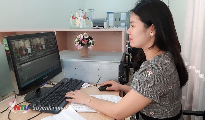 Để kịp thời đưa những hình ảnh, sự kiện kịp thời đến công chúng chị em Đài Tương Dương đã tự xử lý hậu kỳ