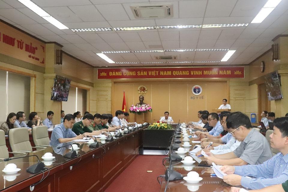 Bộ Y tế tổ chức Hội nghi trực tuyến tăng cường công tác phòng chống dịch bệnh.