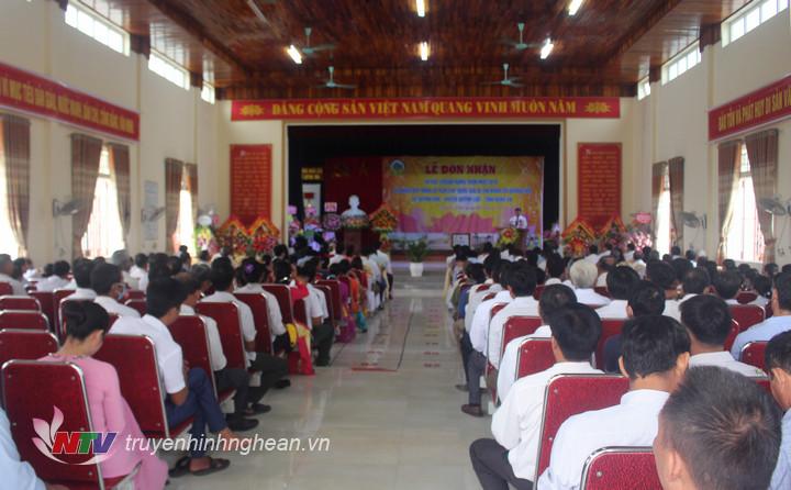 Toàn cảnh buổi lễ.
