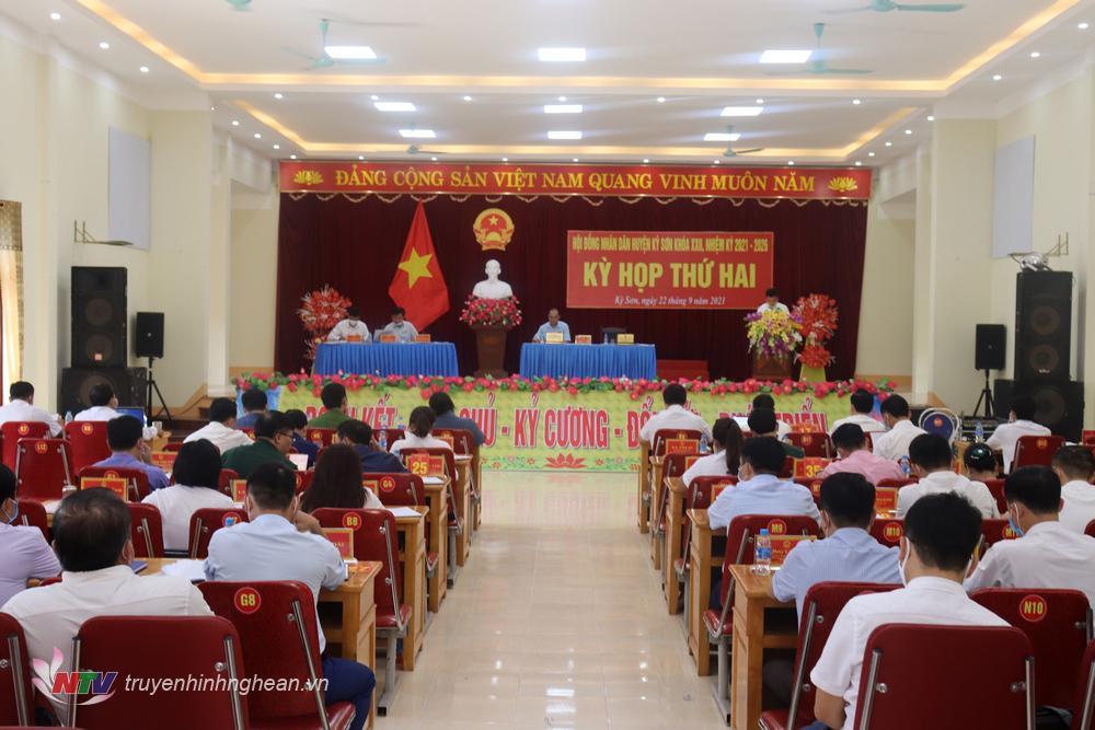 Toàn cảnh kỳ họp.