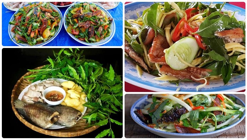 Gỏi sầu đâu.