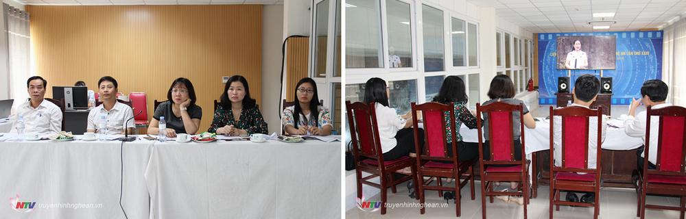 Tiểu ban giám khảo truyền hình.