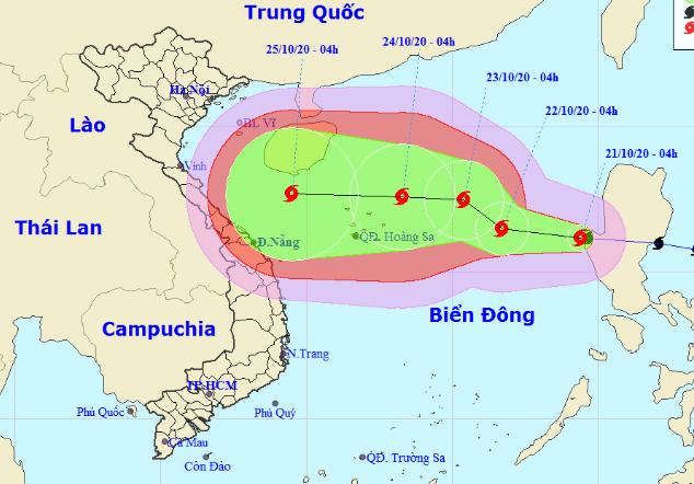 Bão số 8 di chuyển phức tạp và có khả năng mạnh lên cấp 11-12, gió giật cấp 14. (Nguồn: TTDBKTTVQG)