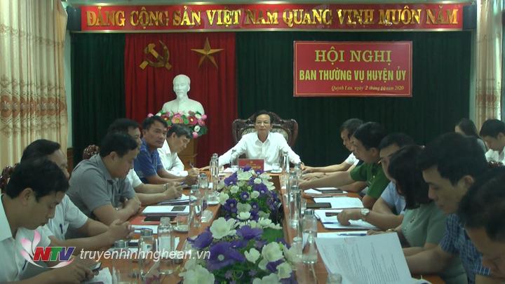 Toàn cảnh buổi làm việc.