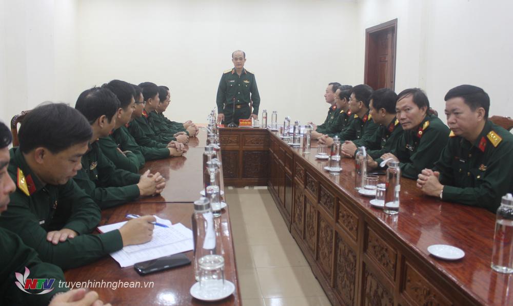 Thiếu tướng Nguyễn Hùng Thắng gửi lời chia buồn sâu sắc tới Đảng ủy, Bộ Tư lệnh, lực lượng vũ trang Quân khu 4; gia đình các liệt sĩ