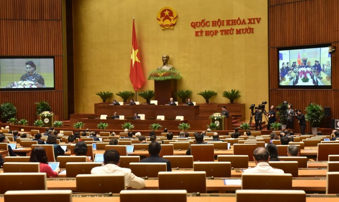 Khai mạc kỳ họp thứ 10, Quốc hội khóa XIV