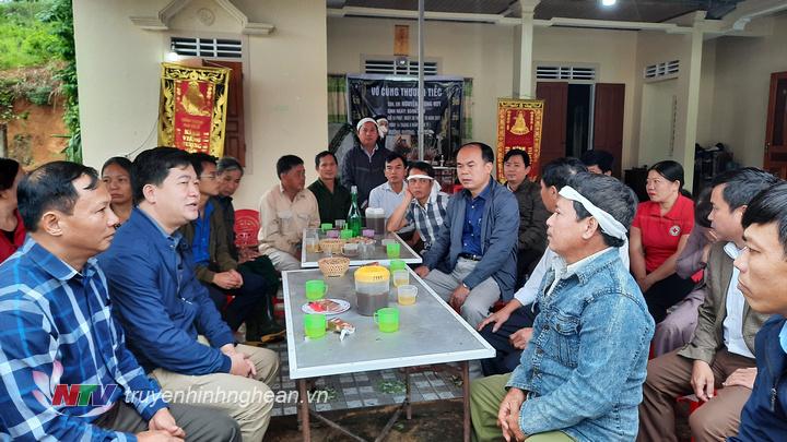 Lãnh đạo huyện chia sẻ