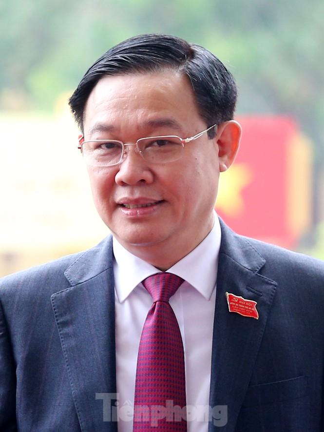 Bí thư Thành ủy Hà Nội Vương Đình Huệ.