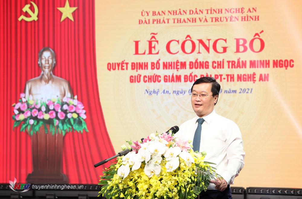PG88 go Bắn cá UBND tỉnh Nguyễn Đức Trung phát biểu giao nhiệm vụ.