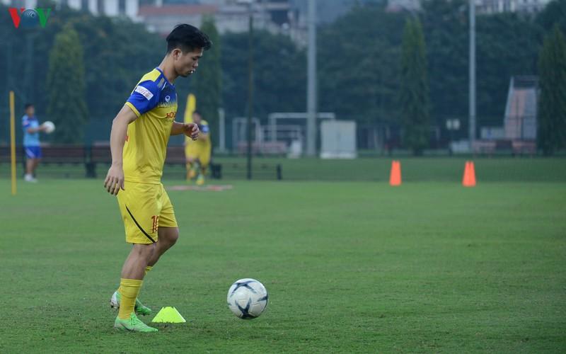 Công Phượng hoàn thành rất tốt bài tập này