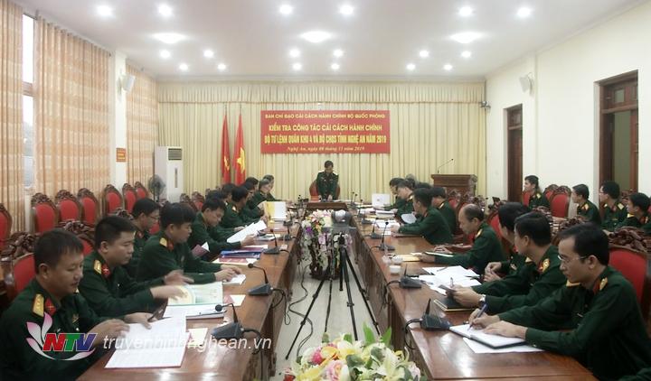Toàn cảnh buổi làm việc