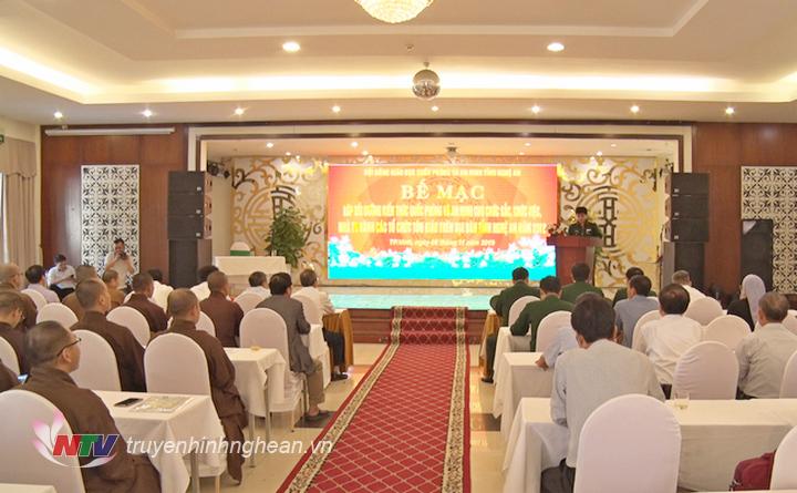 Toàn cảnh lễ bế mạc.