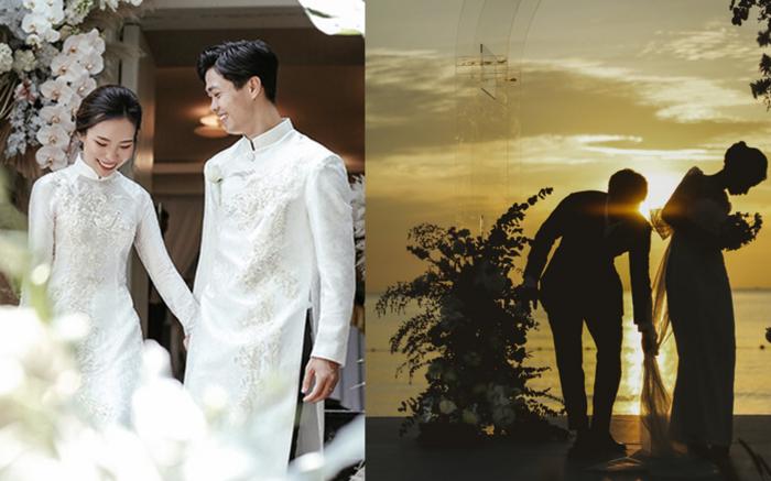 Khoảnh khắc vàng trong đám cưới Công Phượng cũng vừa được hé lộ khiến dân mạng thích thú.
