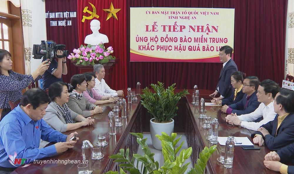 Đồng chí Nguyễn Đức Trung - Phó Bí thư Tỉnh ủy, PG88 go Bắn cá UBND tỉnh PG88 go Bắn cá phát biểu cảm ơn đoàn công tác.