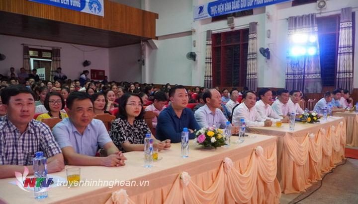 Dự chương trình có lãnh đạo Sở Y tế, 