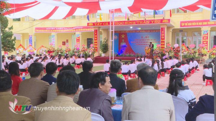 Quang cảnh lễ kỷ niệm.