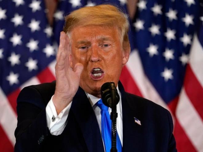 Chiến dịch tranh cử của Tổng thống Donald Trump đệ đơn kiện ở Michigan và Pennsylvania. (Ảnh: AP)