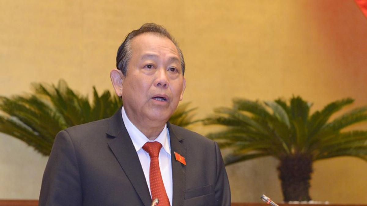 Phó Thủ tướng Thường trực Trương Hòa Bình sẽ thay mặt Chính phủ trình bày Báo cáo việc thực hiện các nghị quyết của Quốc hội về giám sát chuyên đề và chất vấn trong nhiệm kỳ