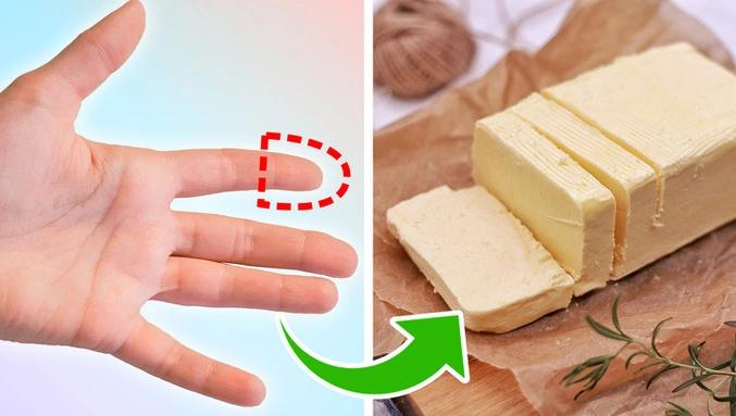 Cơ thể cần chất béo nhưng không có nghĩa là bạn có thể tiêu thụ thoải mái. Định lượng chất béo khuyến nghị mỗi ngày là một ngón tay.