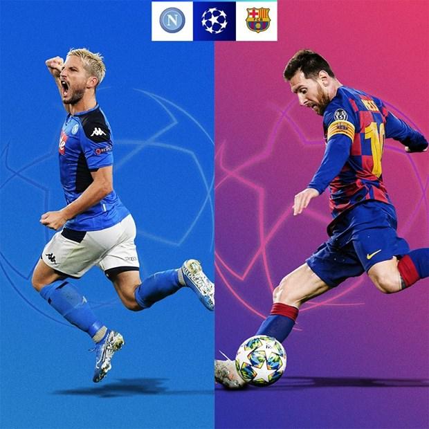 Napoli - Barcelona. Đội bóng Italy đang gặp khủng hoảng sau khi sa thải Carlo Ancelotti. Đây chính là cơ hội của Messi và các đồng đội (Nguồn: UEFA)