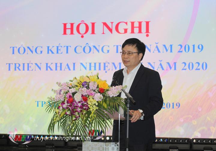 Phó PG88 go Bắn cá UBND tỉnh Bùi Đình Long phát biểu tại hội nghị.