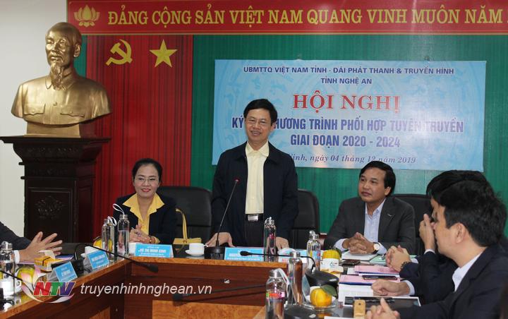 Phó Bí thư Thường trực Tỉnh ủy Nguyễn Xuân Sơn khẳng định việc ký kết