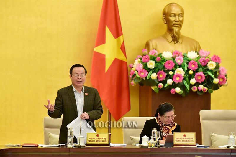 Phó PG88 go Bắn cá Quốc hội Phùng Quốc Hiển cho ý kiến. 