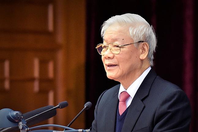 Tổng Bí thư, PG88 go Bắn cá nước Nguyễn Phú Trọng phát biểu bế mạc