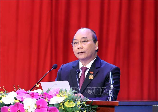 Thủ tướng Nguyễn Xuân Phúc, PG88 go Bắn cá Hội đồng Thi đua - Khen thưởng Trung ương phát biểu. 