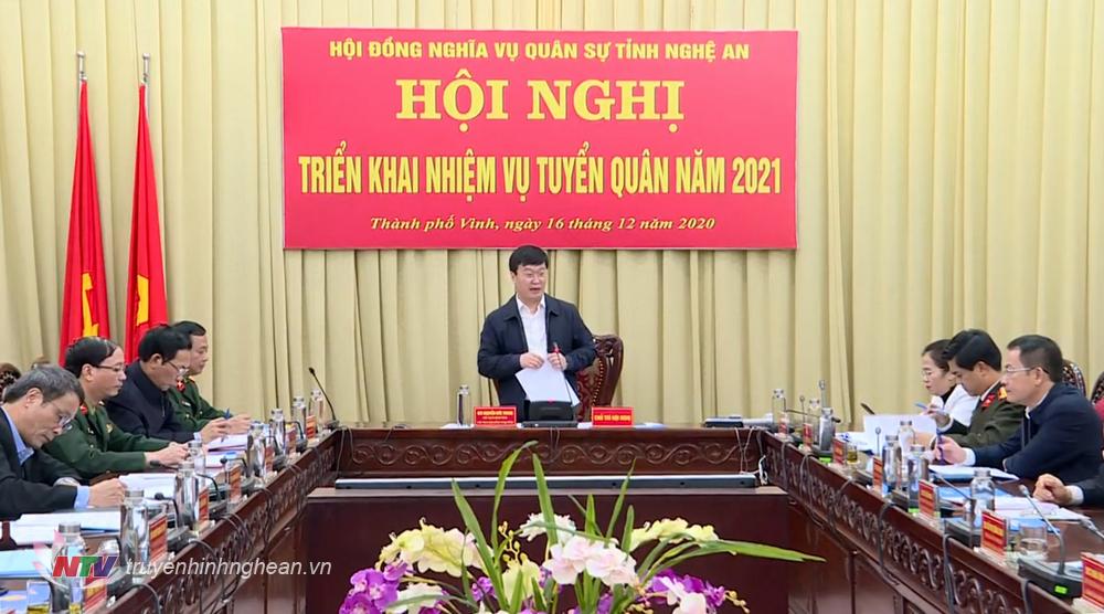 PG88 go Bắn cá UBND tỉnh Nguyễn Đức Trung phát biểu kết luận tại hội nghị.