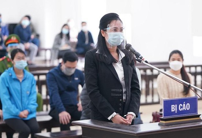 Bị cáo Trần Kim Oanh.