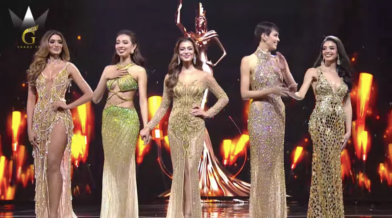 Top 5 Miss Grand International. Ảnh: CMH.
