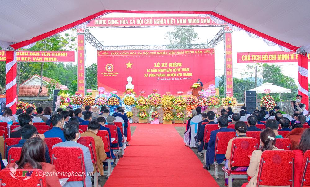Quang cảnh lễ kỷ niệm.