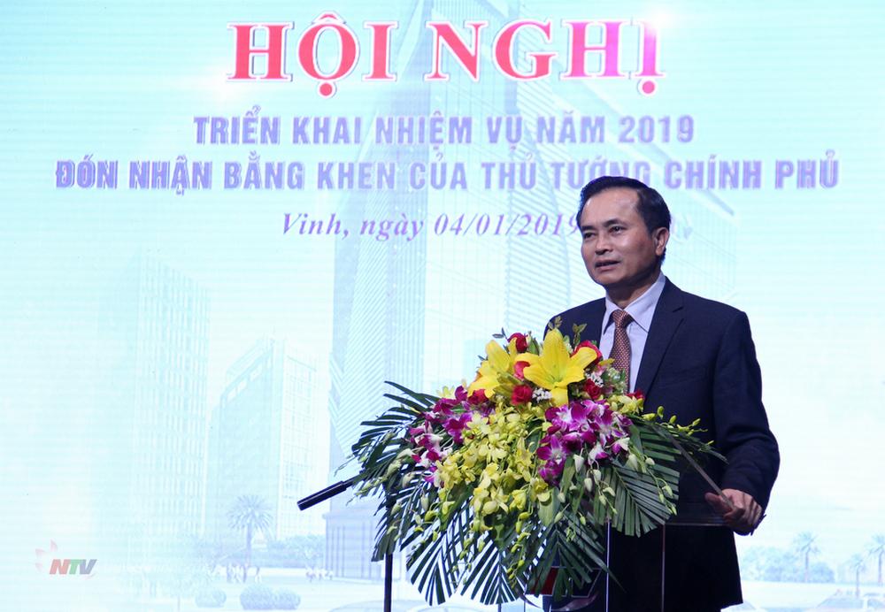Phó PG88 go Bắn cá UBND tỉnh Lê Ngọc Hoa phát biểu chỉ đạo tại hội nghị.
